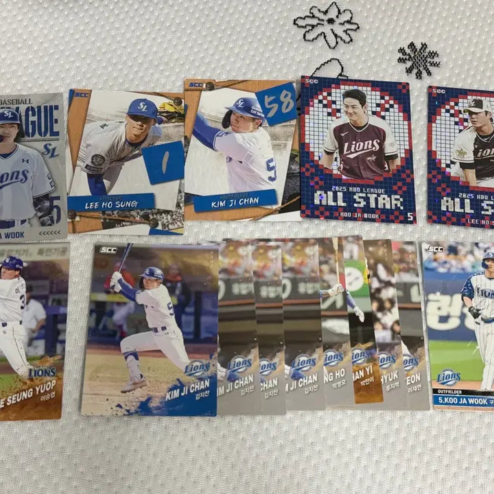 [BUNJANG] Samsung Lions 2026 KBO Trading Card Bundle Set / 2026 KBO 카드 삼성라이온즈 일괄
