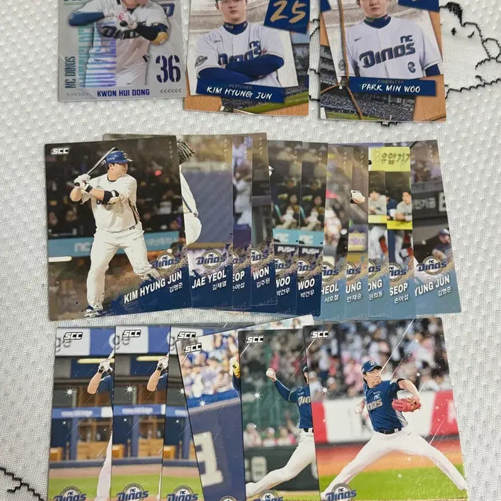 [BUNJANG] NC Dinos 2026 KBO Cards Bundle (Includes 25 Kim Ju-won Clover) / 2026 KBO 카드 NC다이노스 일괄 (25김주원 클로버 포함)
