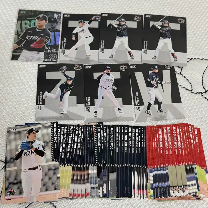 [BUNJANG] 2026 KBO KT Wiz Baseball Card Bundle Set / 2026 KBO 카드 KT위즈 일괄