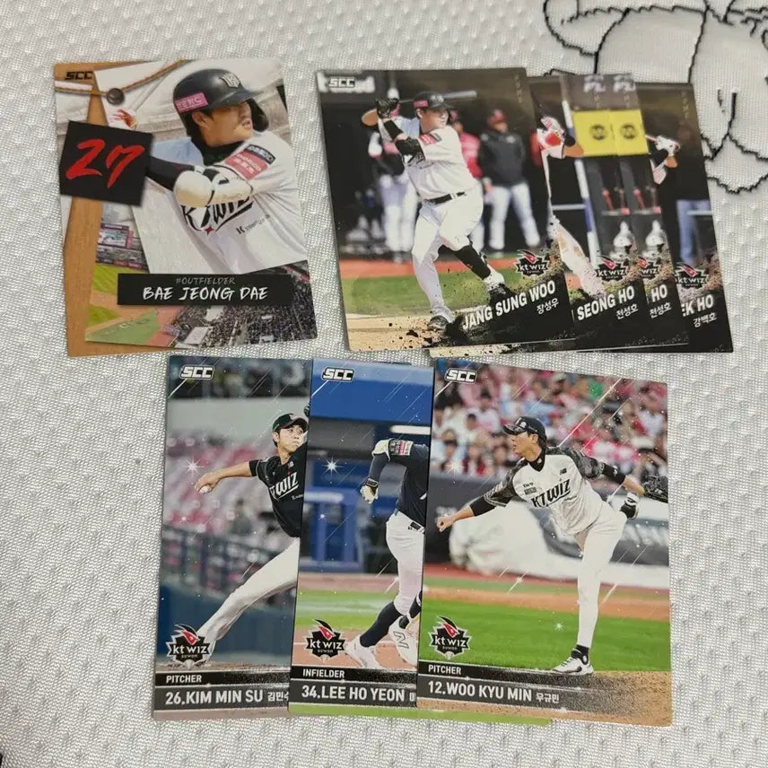 [BUNJANG] 2026 KBO KT Wiz Baseball Card Bundle Set / 2026 KBO 카드 KT위즈 일괄