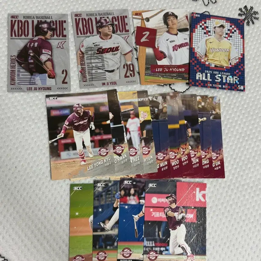 [BUNJANG] Kiwoom Heroes 2026 KBO Bundle Set / 2026 KBO 카드 키움히어로즈 일괄