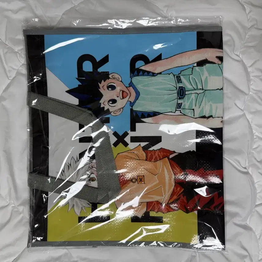 [BUNJANG] Hunter x Hunter Jump Shop Official Tarpaulin Bag / [미개봉]헌터헌터 헌헌 점프샵 공식 쇼핑백 타포린백 가방