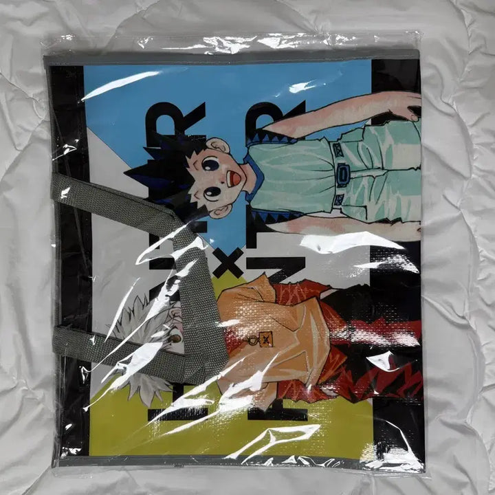 [BUNJANG] Hunter x Hunter Jump Shop Official Tarpaulin Bag / [미개봉]헌터헌터 헌헌 점프샵 공식 쇼핑백 타포린백 가방