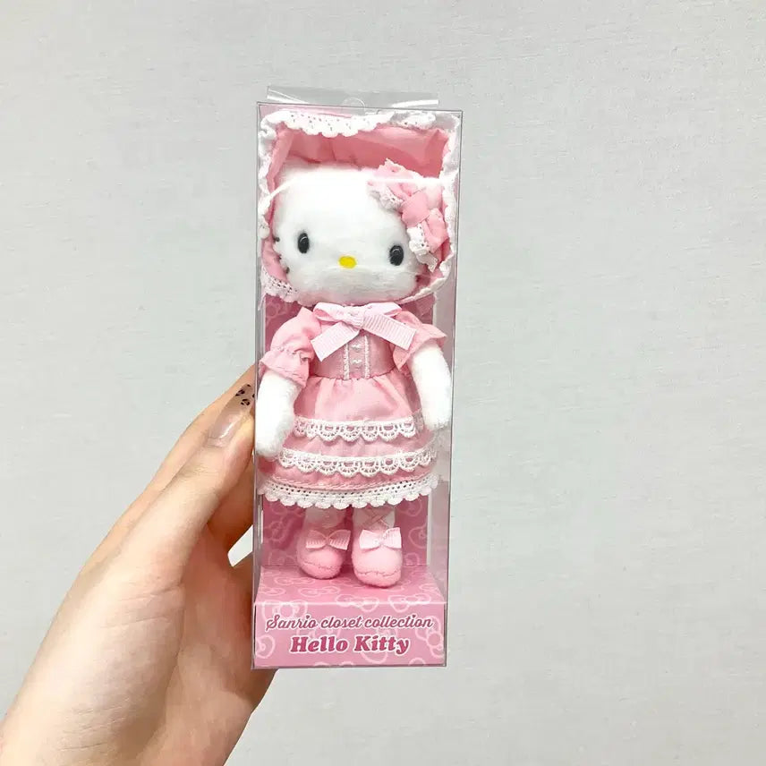[BUNJANG] Sanrio Hello Kitty Closet Collection Mascot Doll Keyring / 일본정품 산리오 헬로키티 클로젯 컬렉션 마스코트 인형 키링