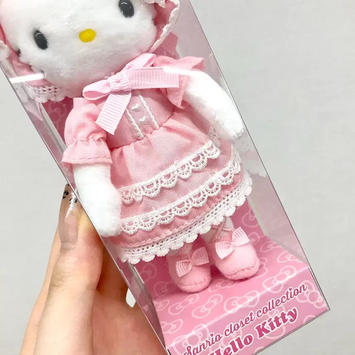 [BUNJANG] Sanrio Hello Kitty Closet Collection Mascot Doll Keyring / 일본정품 산리오 헬로키티 클로젯 컬렉션 마스코트 인형 키링