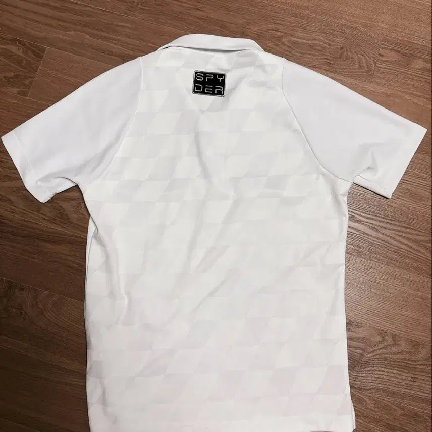[BUNJANG] Spider Logo Functional Collar T-Shirt / (M) 스파이더 와펜 기능성 카라티