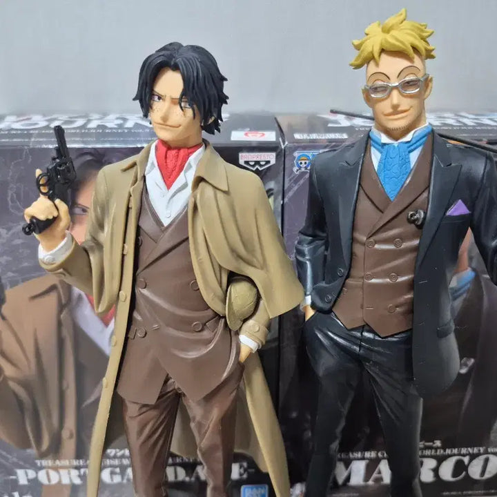 [BUNJANG] Banpresto One Piece Ace + Marco Figure Bundle Set / 반프레스토 원피스 에이스 + 마르코 피규어 일괄