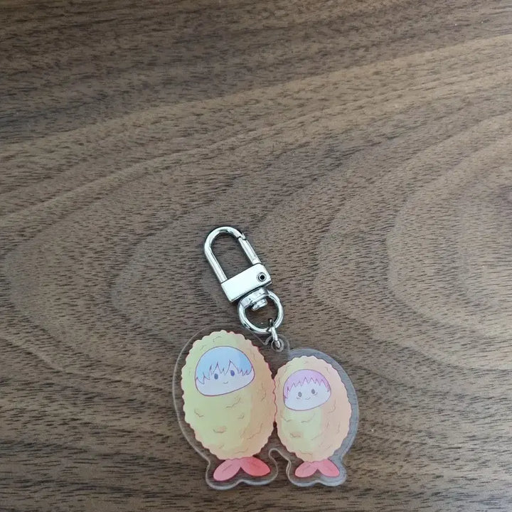 [BUNJANG] Gojo Yuji Shrimp Tempura Keychain (Unofficial) / 고죠유지 키링 / 고죠유지 굿즈(비공식)