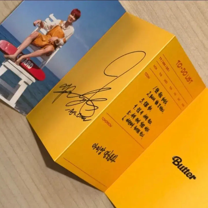 [BUNJANG] BTS Butter Album Jimin Photocard / BTS Butter 앨범 포토카드 지민 방탄 방탄소년단