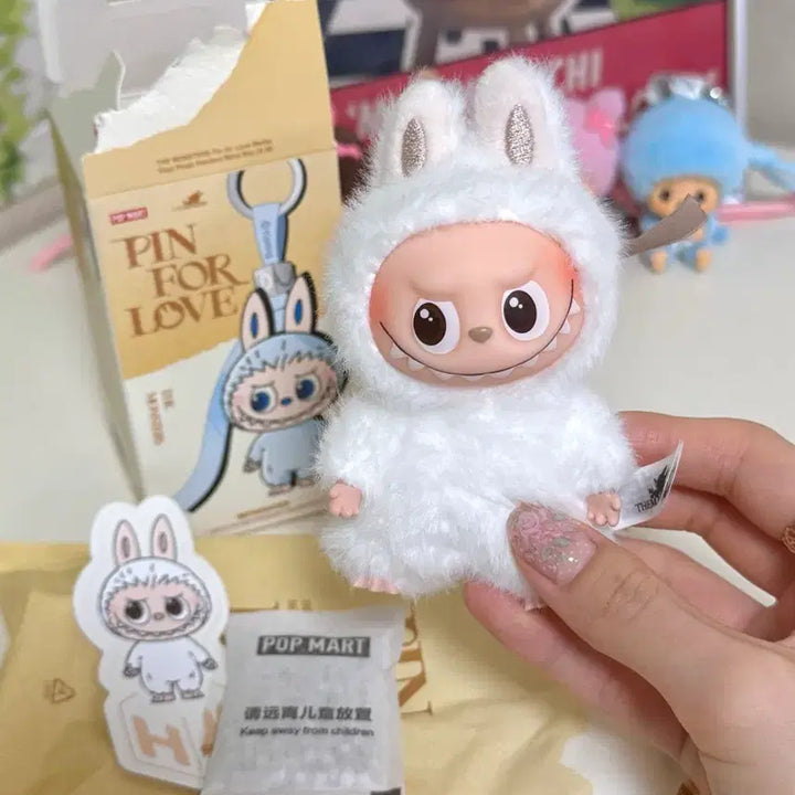 [BUNJANG] Labubu "My Secret Password Series" Plush Keychain (A-M) / 라부부 내 마음속 비밀번호 시리즈 인형 키링 (A-M)