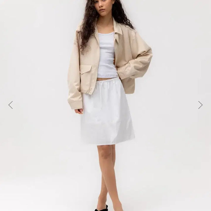 [BUNJANG] Glowny G Soft Blouson Jacket Beige / Glowny G 소프트 블루종