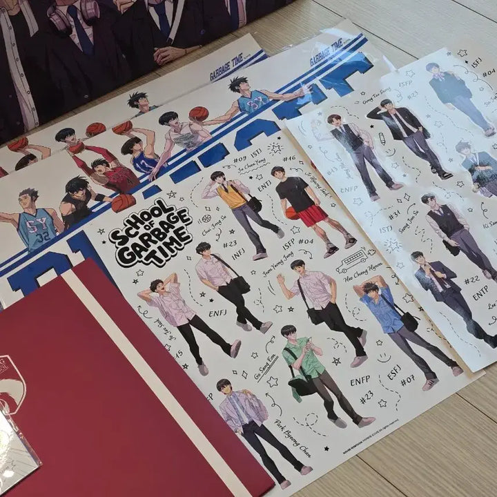 [BUNJANG] Garbage Time Goods Bundle Set (Popup, Richu Shop, POB, Unofficial) / 가비지타임 굿즈 일괄 판매 (팝업, 러츄샵, 특전, 비공굿)