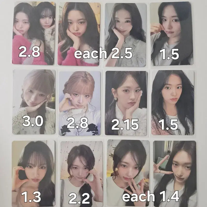 [BUNJANG] IVE Lucid Dream Japan Lucky Draw Photocard - Wonyoung, Yujin, Rei, Liz, Gaeul, Leeseo / 현물)아이브 루시드드림일본포카LUCIDDREAM원영유진레이리즈이서솔로회장