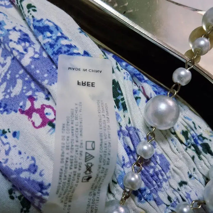 [BUNJANG] Chiffon Floral Long Dress / 쉬폰 꽃무늬 롱 원피스 날씬하신분