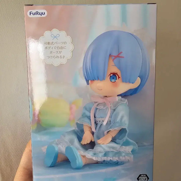 [BUNJANG] Re:Zero Ram Melo Doll Figure / 리제로 렘 melo doll 멜로 돌 피규어