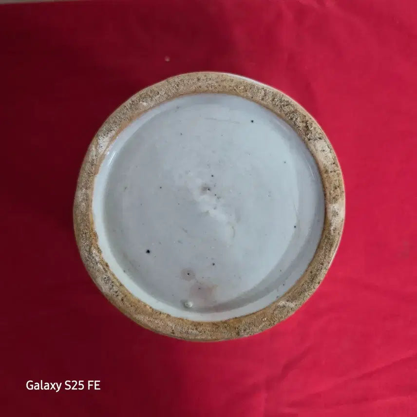 [BUNJANG] Joseon Dynasty White Porcelain Reticulated Pen Holder / 백자투각 필통