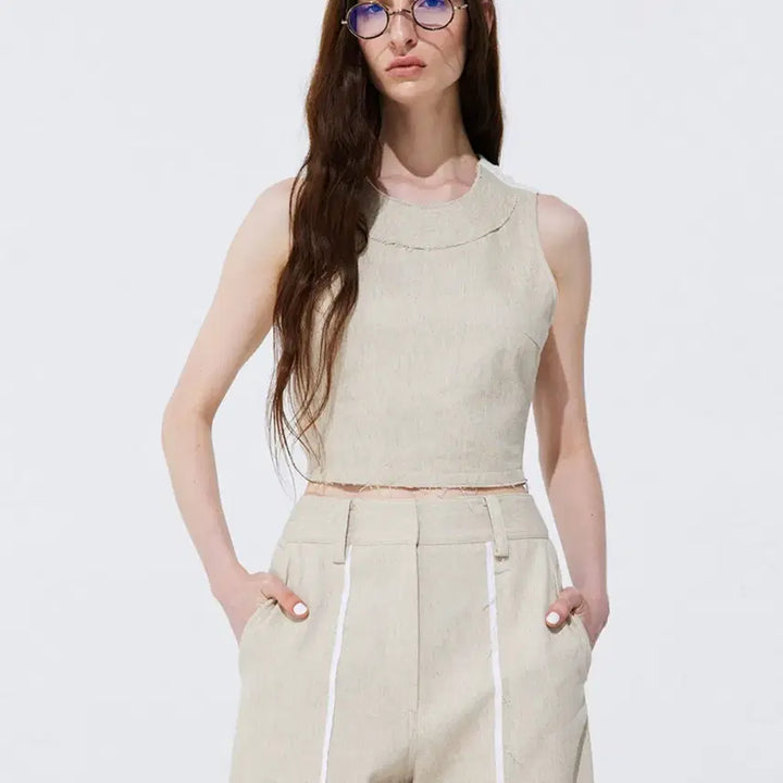 [BUNJANG] Wnder Kammer Sleeveless Top / 분더캄머 슬리브리스