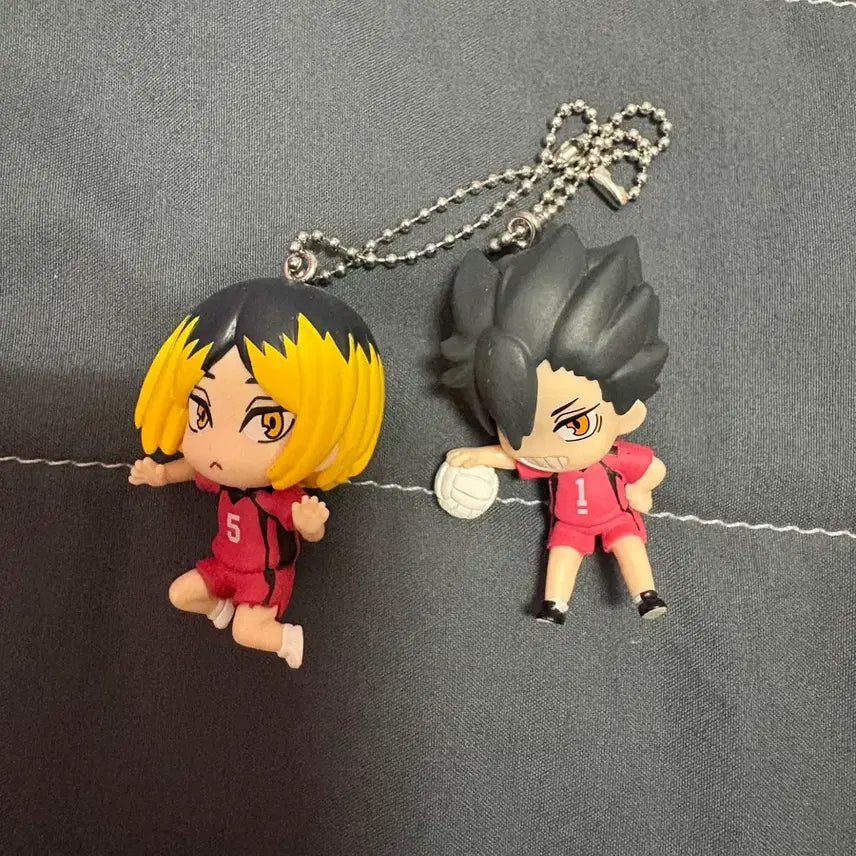 [BUNJANG] Haikyu!! Kenma Kuroo Gacha Keychain Set / 하이큐 켄마 쿠로오 가챠 키링
