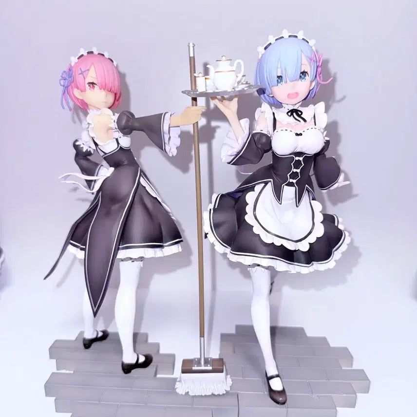 [BUNJANG] Good Smile Company Re:Zero Ram &amp; Rem Figure Bundle / 굿스마일컴퍼니 리제로 렘 람 피규어 일괄 판매