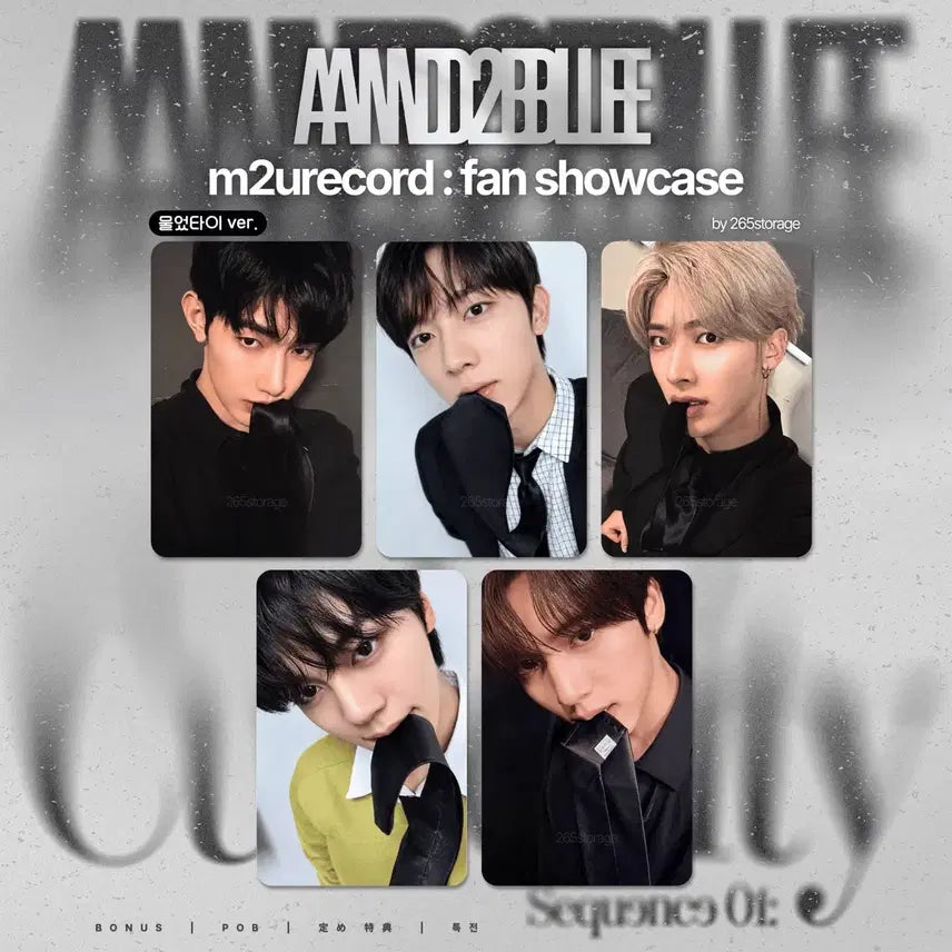 [BUNJANG] ANDWILD Showcase Moolttai Ver. Photocard / 앤더블 쇼케이스 미공포 물었타이ver. 양도합니다