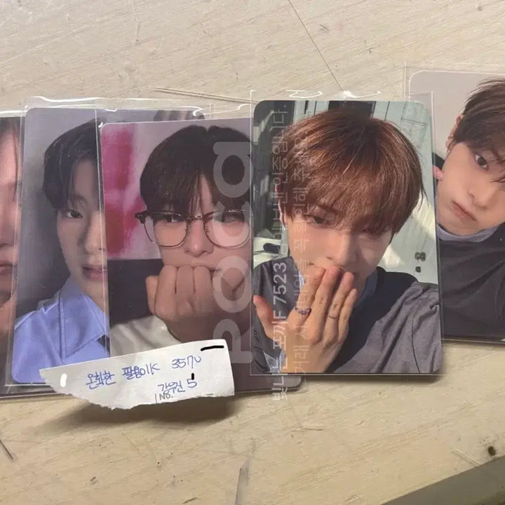 [SOLD OUT] 플레어유 강우진 포카 양도 공방 최립우 럭드 분철
