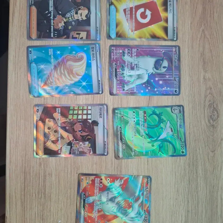[BUNJANG] Pokemon Trading Card Bundle Set / sr 7종