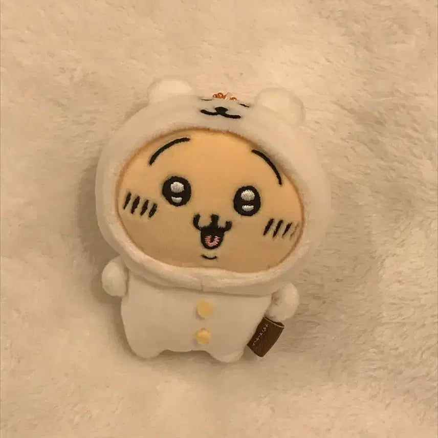[BUNJANG] Cheekawaii Usagi in Jajang Gom Costume Plush Mascot / 치이카와 농담곰 탈을 쓴 우사기 누이 인형 마스코트 나가노 먼작귀