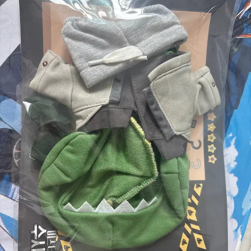 [BUNJANG] JamTtal Pixel-ree Dinosaur Misuban Doll Clothing / 잠뜰 픽셀리 공룡 미수반 인형 옷 판매