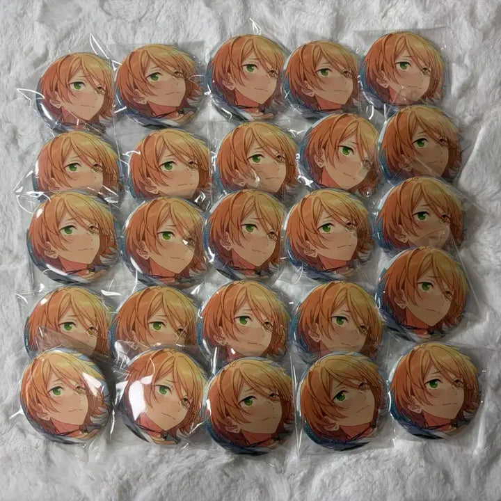 [BUNJANG] Ensemble Stars Aira Shiratori Blanco Kakuzen Can Badge Set (25 pcs) / 앙스타 시라토리 아이라 블랑코 각전 캔뱃지 이타백 25개 a4