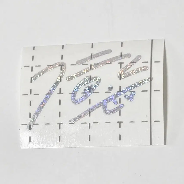 [BUNJANG] Park Ji Hoon Signed Lightstick Hologram Sticker (May) / 박지훈 싸인 뽑봉 손글씨 홀로그램스티커 반스 응원봉 메이