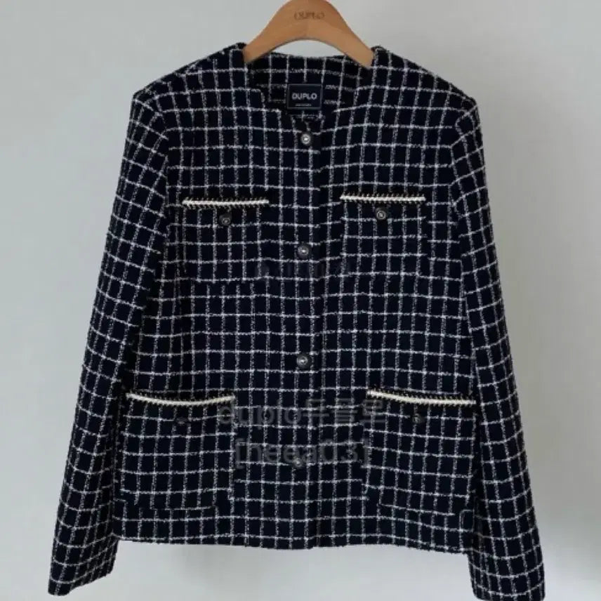 [SOLD OUT] [새상품] 듀플로 트위드 자켓