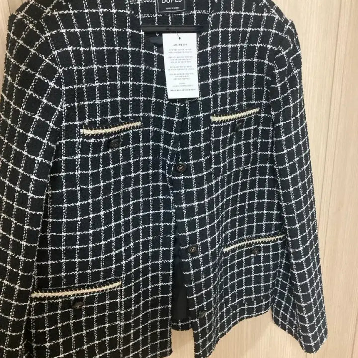 [SOLD OUT] [새상품] 듀플로 트위드 자켓