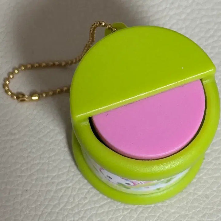 [BUNJANG] Heisei Fuwa Fuwa Rabi-chan Coin Case Cylinder (Green) Gacha / 헤이세이 코인 케이스 실린더 후와후와 라비짱 그린 가챠