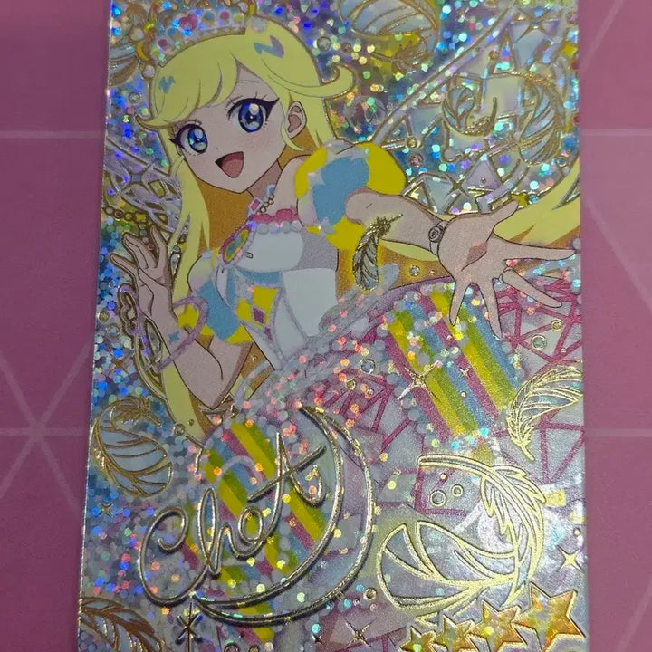 [BUNJANG] Pripara Starineon Choa Autographed Ver. Season 6 Card / (판매) 6탄 프린세스 아이프리 스타리네온 초아 사인 ver