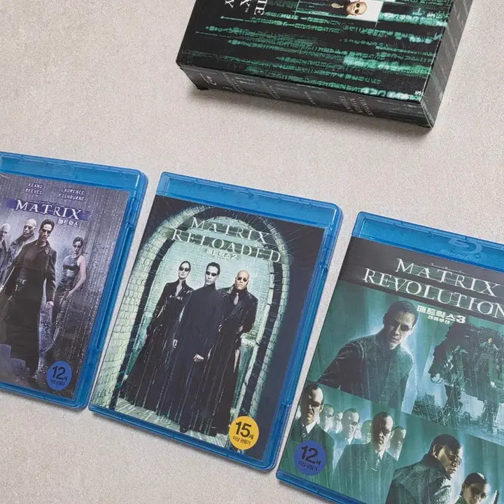 [BUNJANG] The Complete Matrix Trilogy Blu-ray Box Set / 컴플리트 매트릭스 트릴로지 블루레이 박스세트