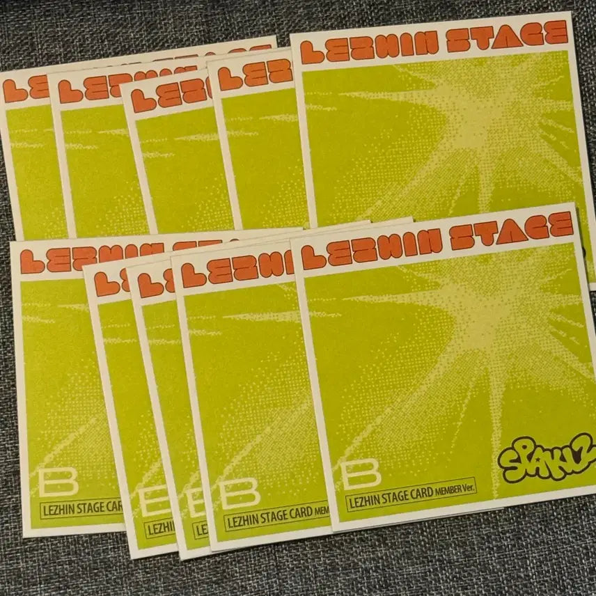 [BUNJANG] Sparkles Resin Pop-up Photocard B / 미개봉, 개별 O | 스파클즈 레진 팝업 직캠 엽서 B