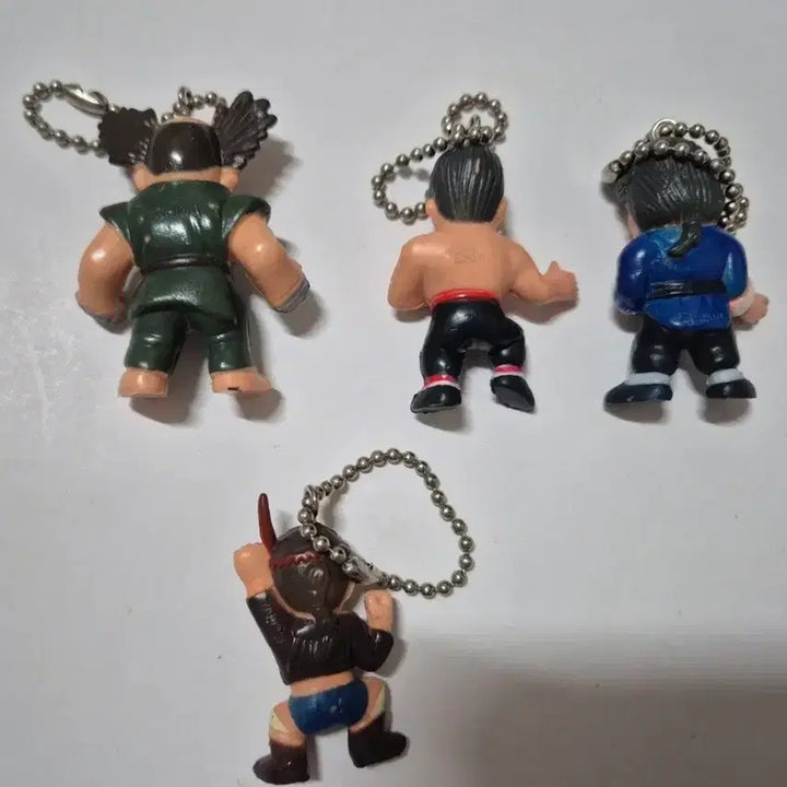 [BUNJANG] Tekken 2 Character Figure Keychain Bundle Set (10 pcs) / 10개일괄)철권2캐릭터 피규어 키링세트