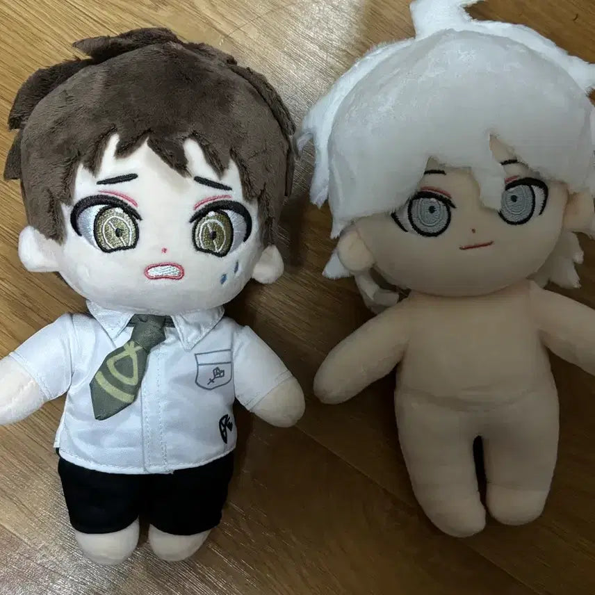 [BUNJANG] Hinata Hajime, Komaeda Nagito 20cm Plush Dolls / 슈단2 히나타하지메, 코마에다 나기토 20솜깅 급처
