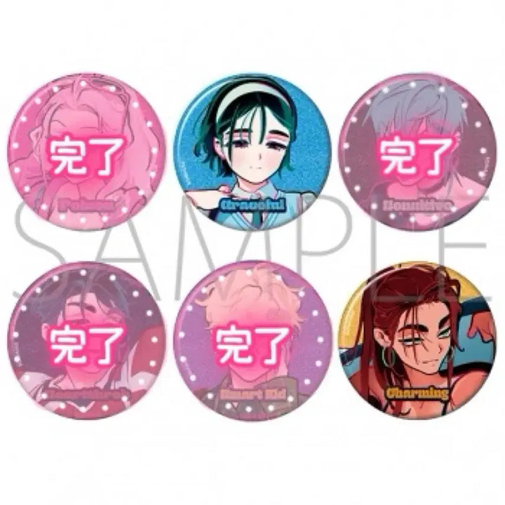 [BUNJANG] A-Style High Teen Animated Can Badge Bundle Set / 30개)에이스테 하이틴 캔뱃지 공구 루카 현아 이반 틸 미지 수아