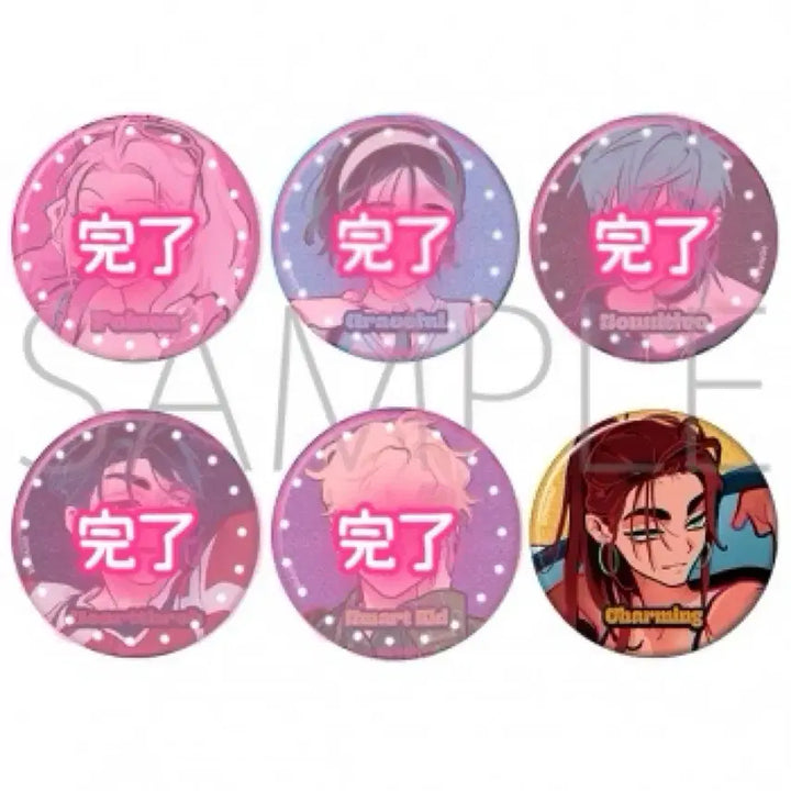 [BUNJANG] A-Style High Teen Animated Can Badge Bundle Set / 30개)에이스테 하이틴 캔뱃지 공구 루카 현아 이반 틸 미지 수아