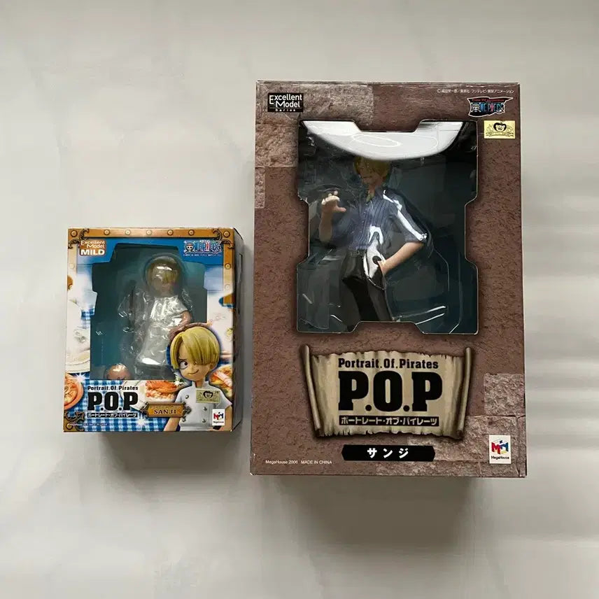 [BUNJANG] One Piece Sanji Figure Bundle Set (POP NEO 4 + POP CB) / 일괄) 원피스 상디 피규어 POP NEO 4 + POP CB
