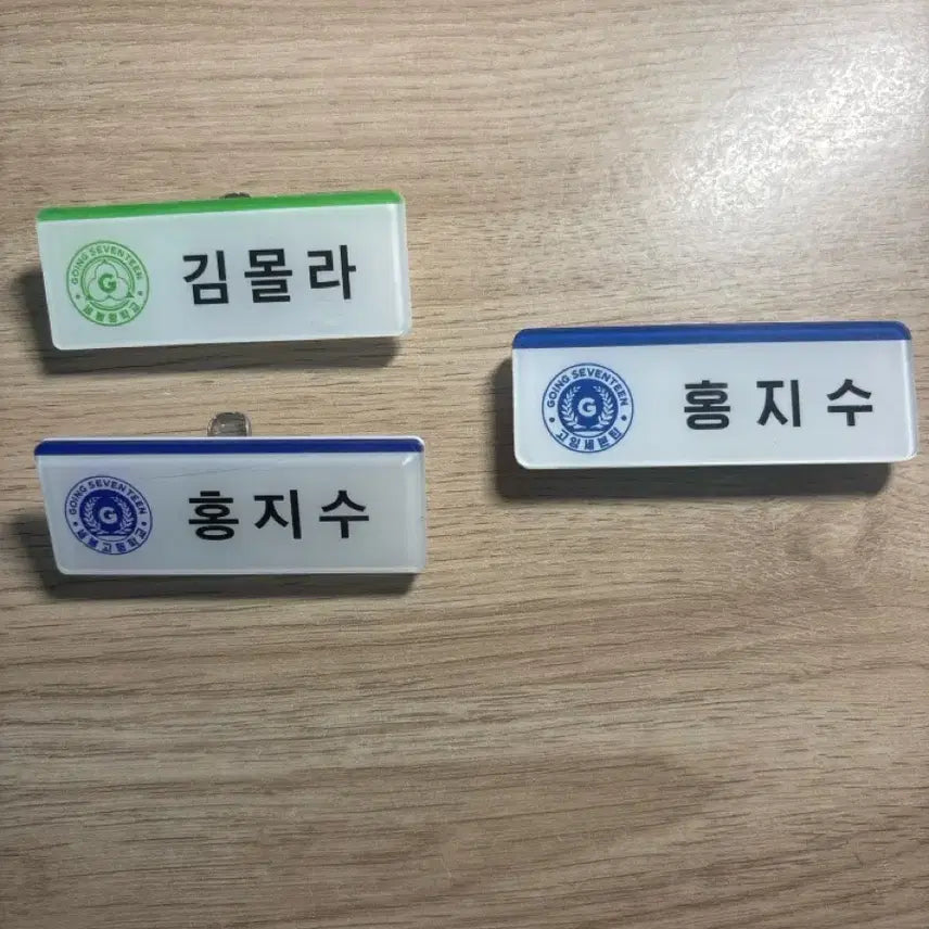 [BUNJANG] Seventeen Name Tag Bundle Set / 세븐틴 명찰 공굿/비공굿