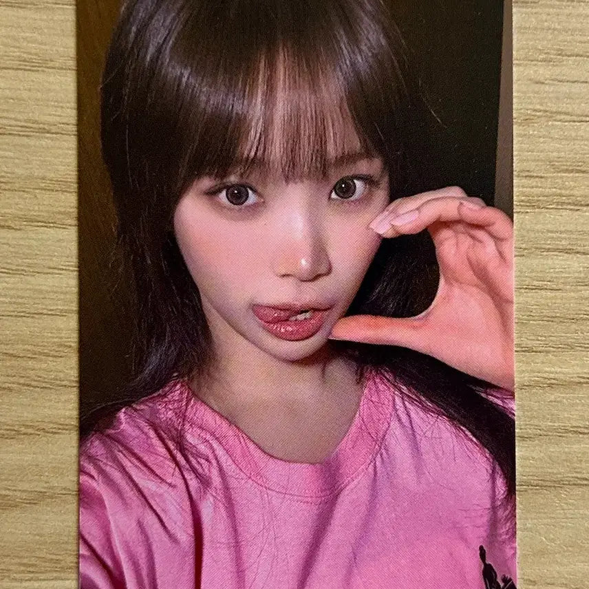 [BUNJANG] LE SSERAFIM Kim Chaewon Boom Palla Broadcast Photocard / 르세라핌 붐팔라 공방포카 김채원