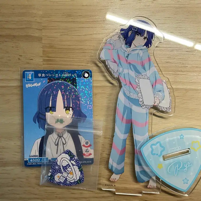 [BUNJANG] Bocchi the Rock! Ryo Yamada Pajamas Acrylic Guitar Pick / 봇치더록 야마다 료 파자마 아크릴 기타 피크