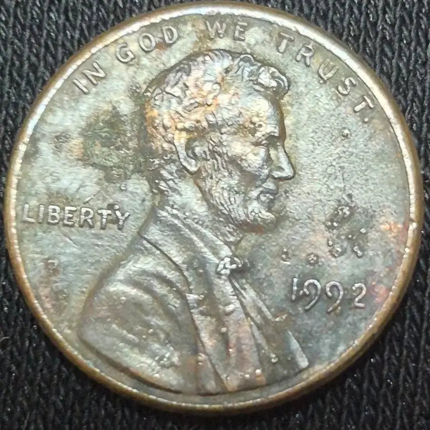 [BUNJANG] 1992 Lincoln Cent "Bubble Error" Coin / 1992년 링컨 센트 버블 오류  주화