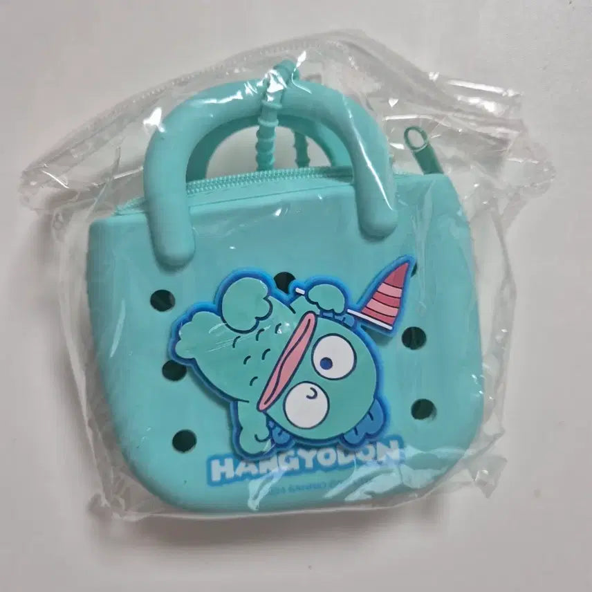 [BUNJANG] Sanrio Hangyodon Silicone Jibbitz Mini Bag / 산리오) 한교동 실리콘 지비츠 미니가방
