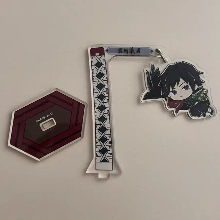 [BUNJANG] Demon Slayer Giyu Dangling Acrylic Standee / 귀멸의 칼날 기유 대롱 아크릴 대롱대롱 아크릴
