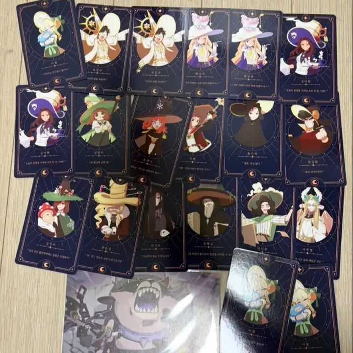 [BUNJANG] Zombie High Magic High Card Deck + Postcard Set / 좀비고 마법고 카드덱 + 엽서