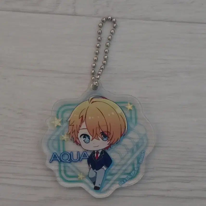 [BUNJANG] Oshi no Ko Hoshino Aqua Acrylic Keyring Gacha / 최애의 아이 호시노 아쿠아 아크릴 키링 가챠