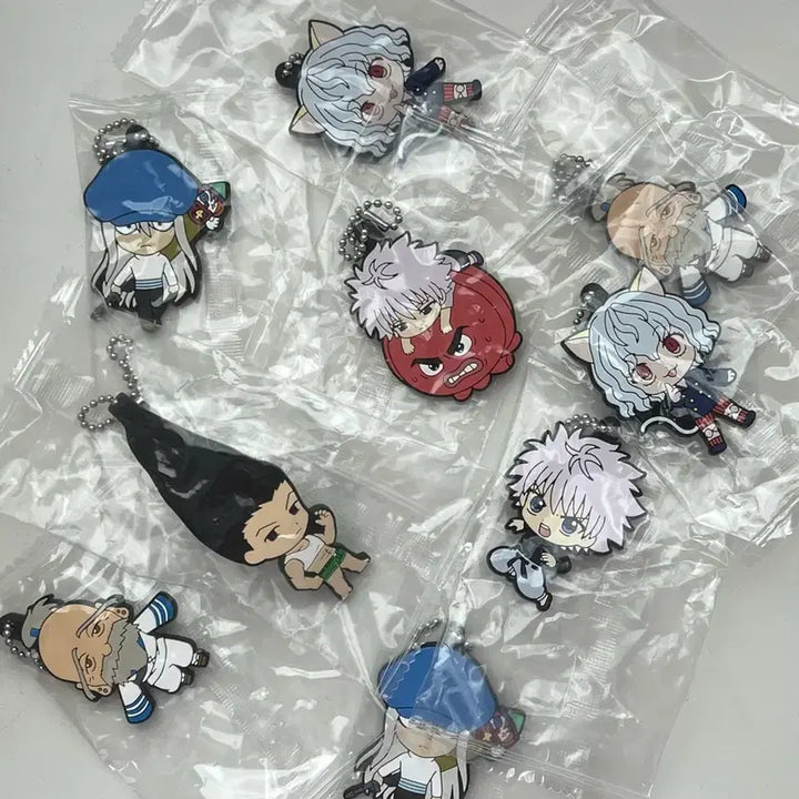 [BUNJANG] Hunter x Hunter Rubber Charm Bundle Set / 헌터헌터 러버참 일괄